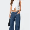Raelynn Washed Low Rise Jeans