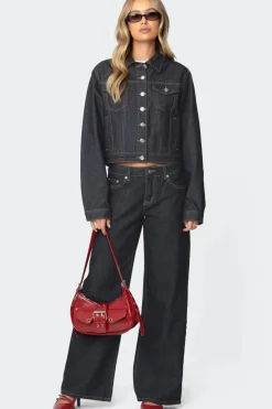 Raelynn Washed Low Rise Jeans