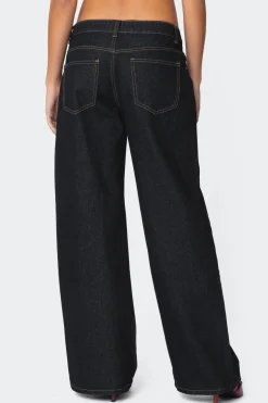 Raelynn Washed Low Rise Jeans