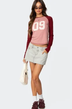09 Raglan Long Sleeve T Shirt