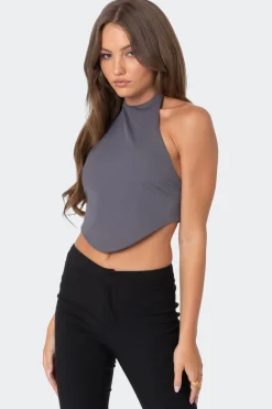 Raine Curved Halter Top