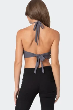 Raine Curved Halter Top