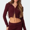 Ray Cable Knit Hooded Cardigan