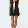 Rayne Lacey Babydoll Mini Dress