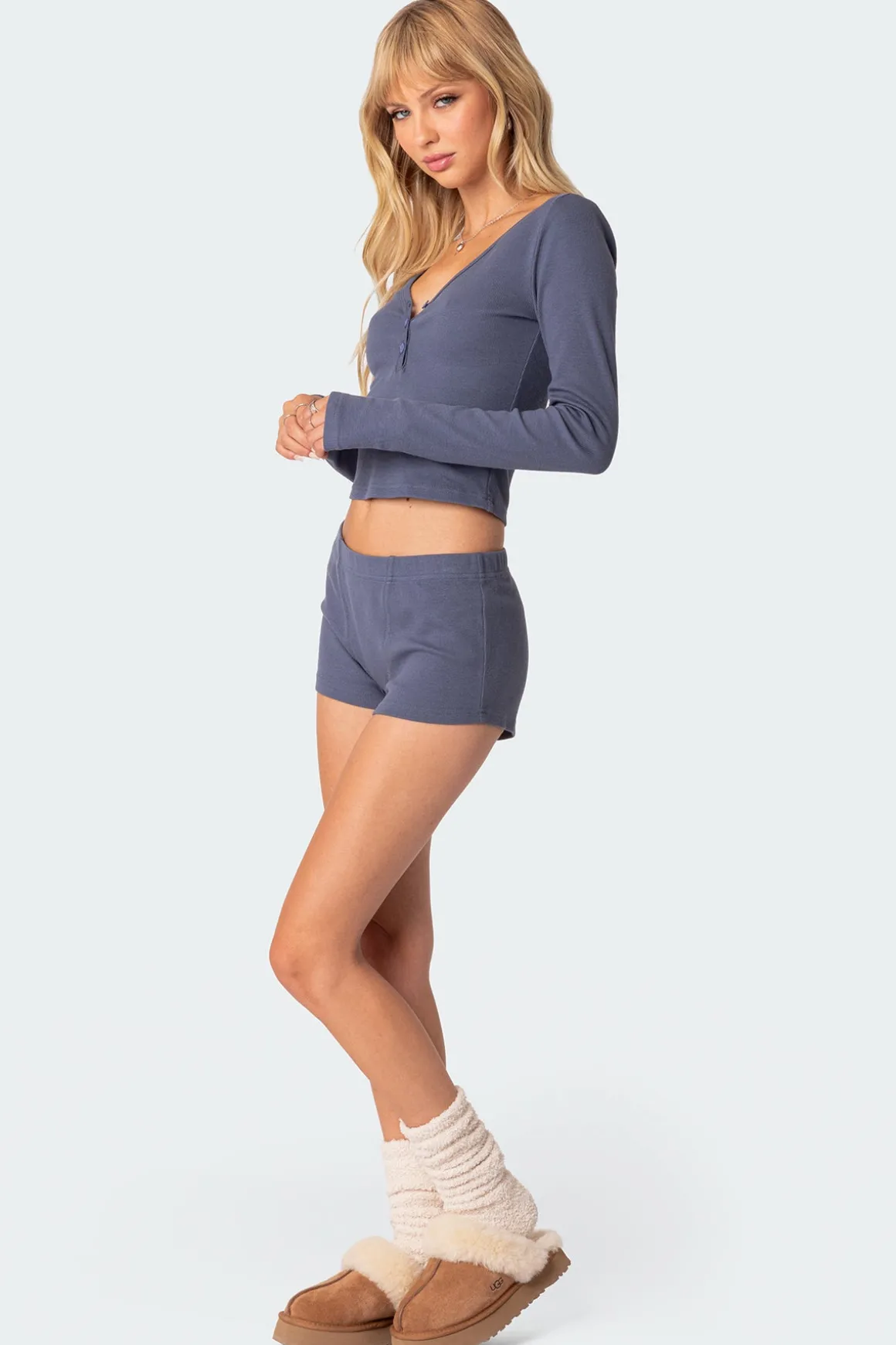 Rebekah Ribbed Shorts