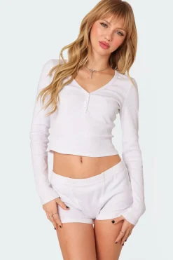 Rebekah Ribbed Top