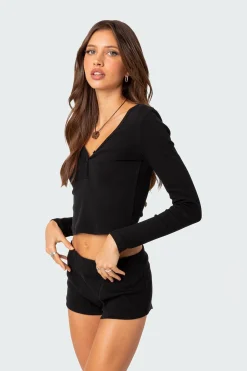 Rebekah Ribbed Top