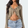 Reese Chiffon Ruffle Top
