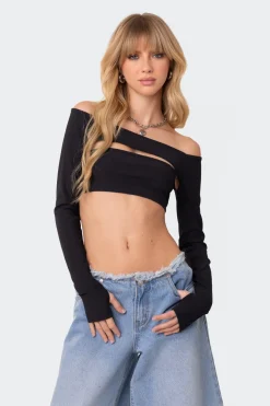 Reign Two Piece Ribbed Crop Top