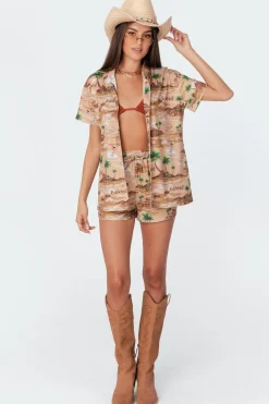 Resort Printed Shorts