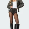 Rhinestone Micro Shorts