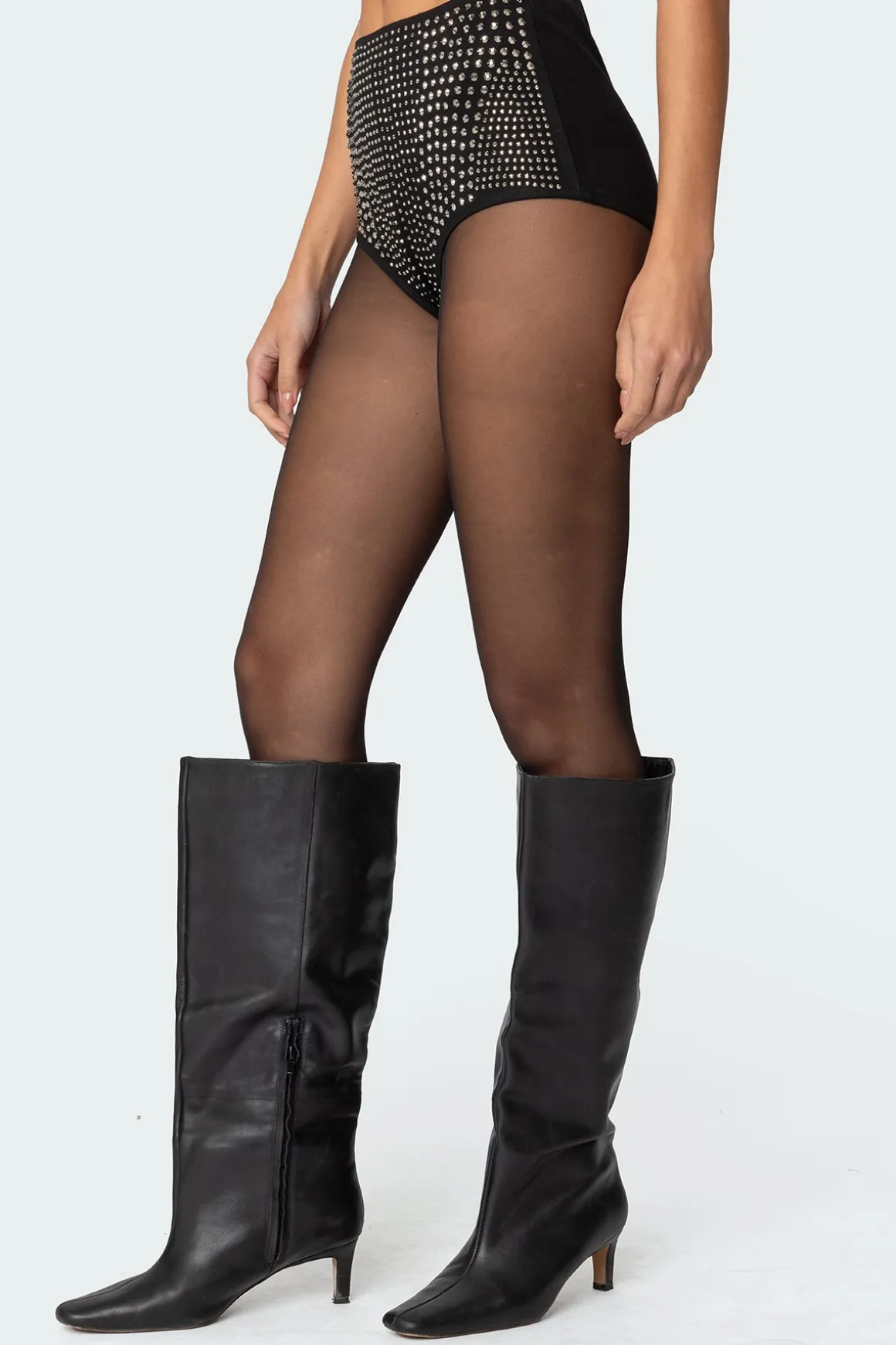 Rhinestone Micro Shorts