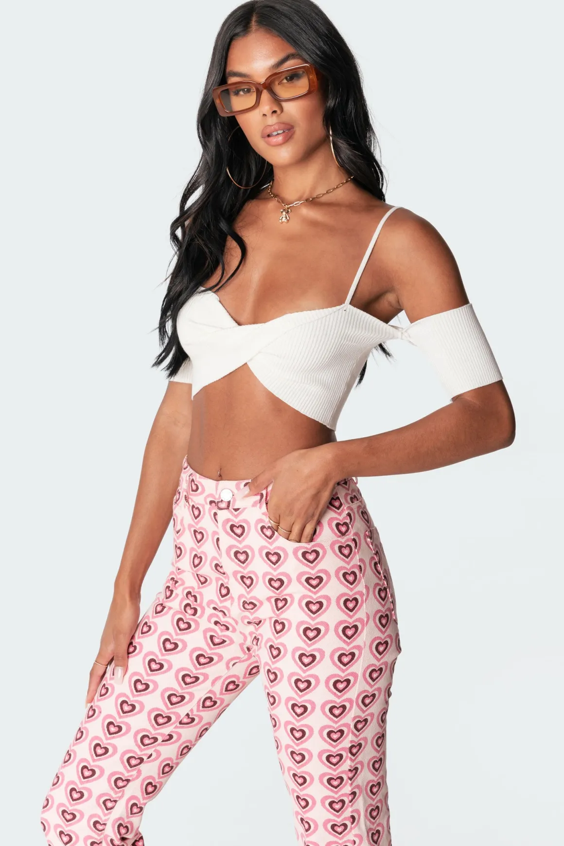 Ria Knitted Crop Top