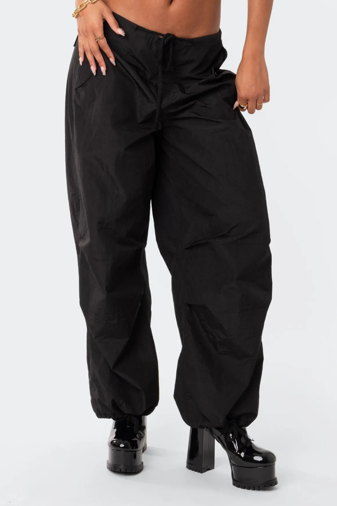 Rian Nylon Cargo Pants
