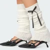 Ribbon Leg Warmers