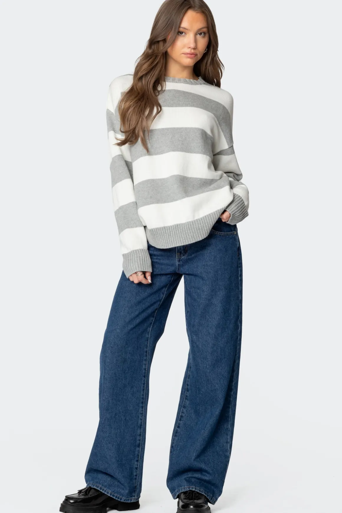 Richie Oversized Striped Sweater