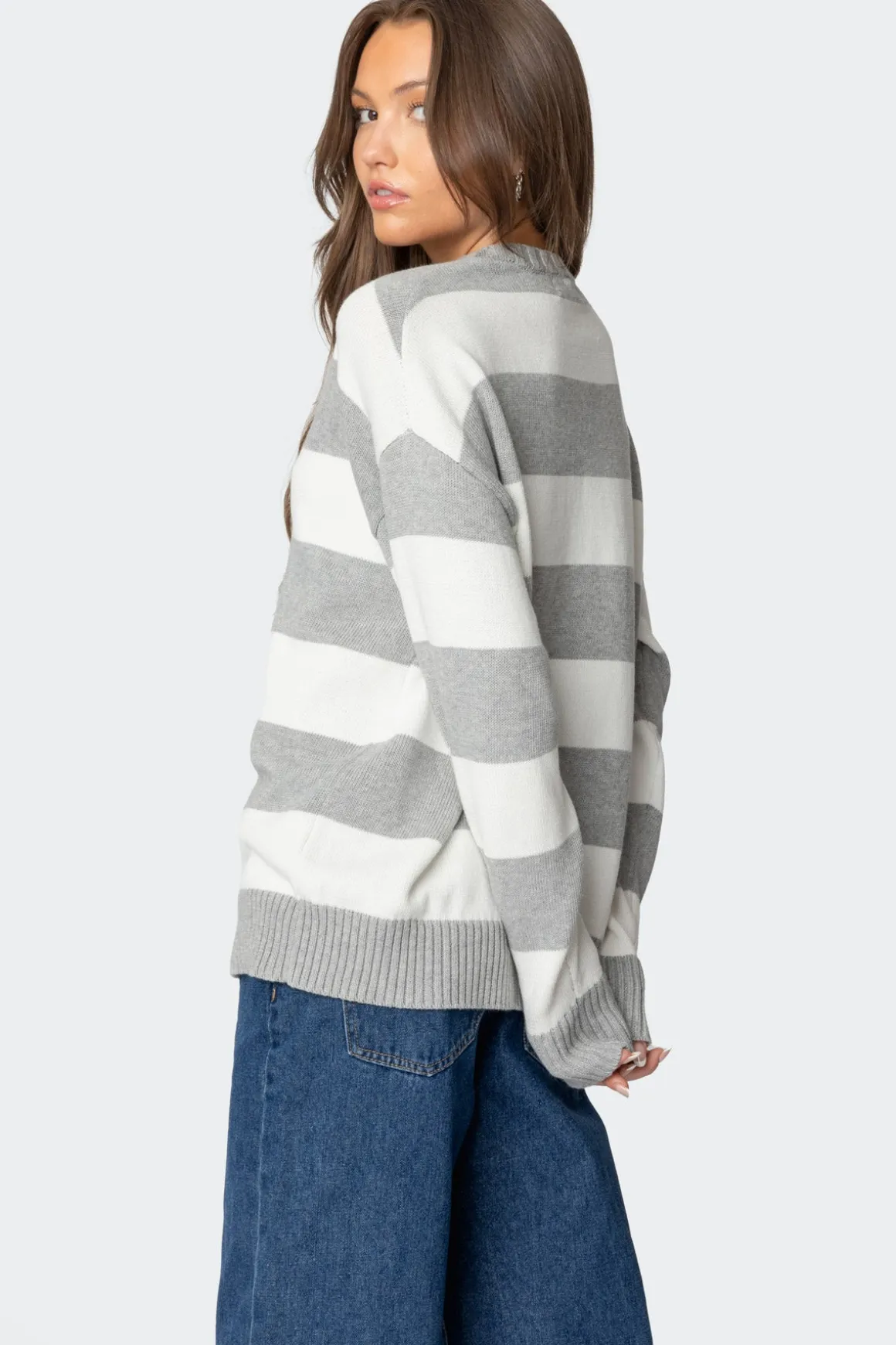 Richie Oversized Striped Sweater