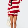 Riley Striped Knit Shorts