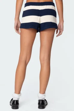 Riley Striped Knit Shorts