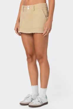 Ring Back Mini Skirt