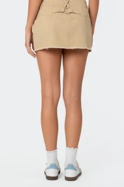 Ring Back Mini Skirt