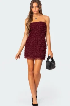 Rinna Ruffle Mini Dress