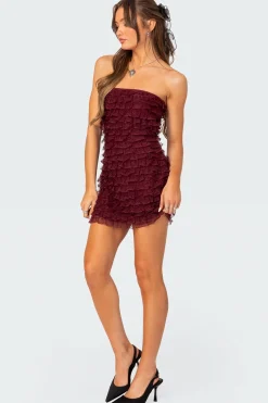 Rinna Ruffle Mini Dress