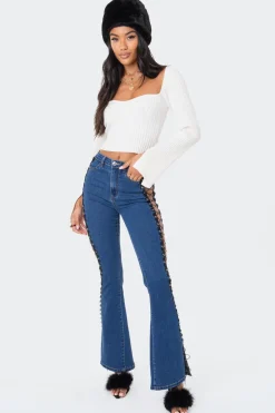 Robbie Sweetheart Knitted Top