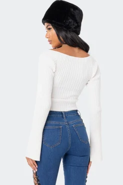 Robbie Sweetheart Knitted Top