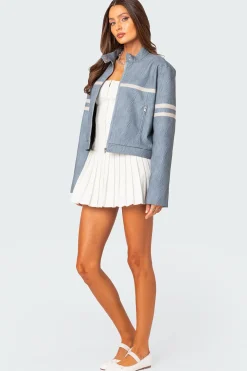 Rockstar Oversized Faux Leather Jacket