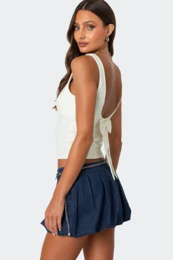 Ronda Bow Back Tank Top