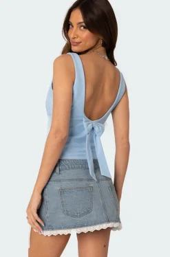 Ronda Bow Back Tank Top