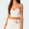 Rosalie Beaded Cut Out Tube Top