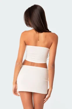 Rosalie Beaded Cut Out Tube Top
