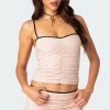 Rosalin Gathered Tank Top