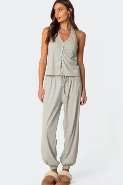 Rosanna Waffle Pajama Sweatpants