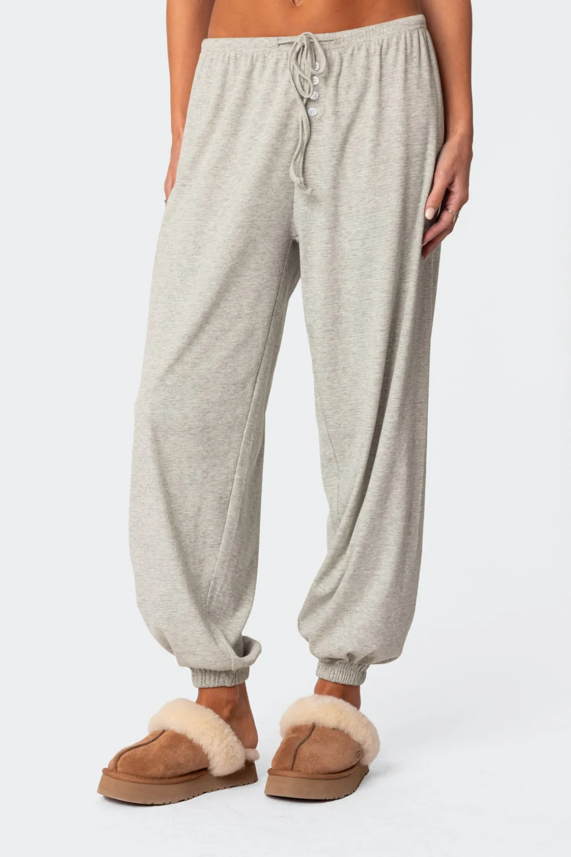 Rosanna Waffle Pajama Sweatpants