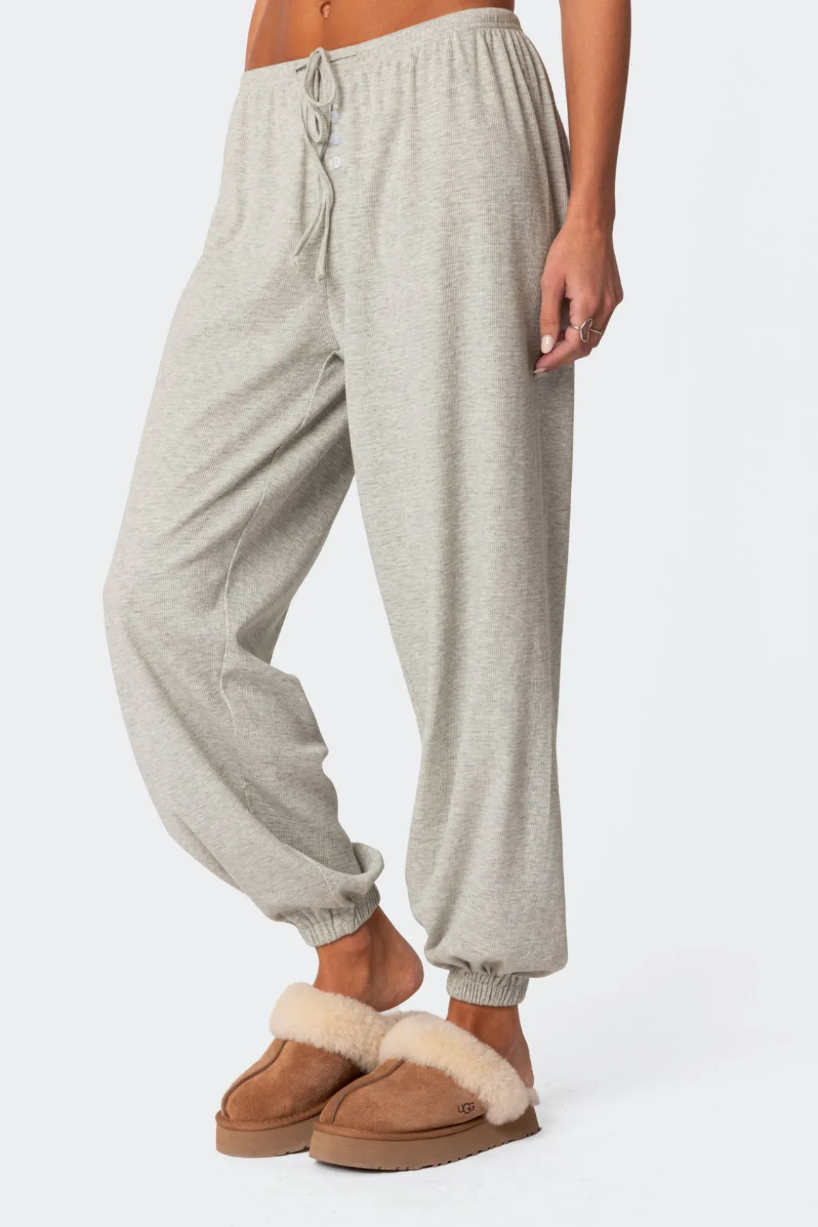 Rosanna Waffle Pajama Sweatpants