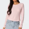Rosemarie Lacey Waffle Top