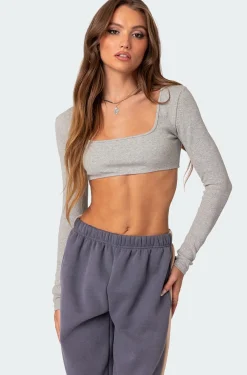 Routine Ribbed Crop Top