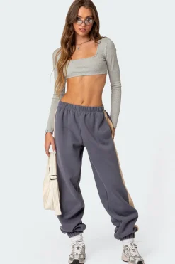 Routine Ribbed Crop Top