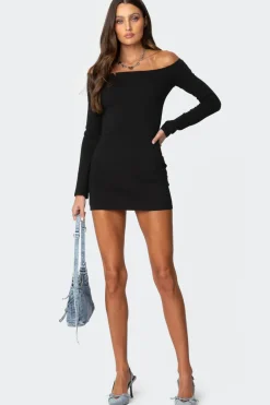 Rox Off Shoulder Mini Dress