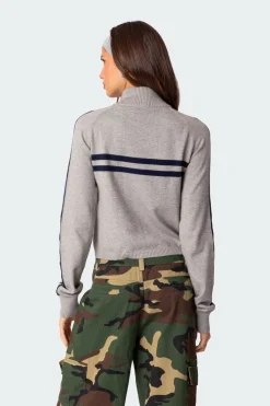 Roxanne Zip Up Knit Cardigan