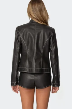 Roxie Faux Leather Jacket
