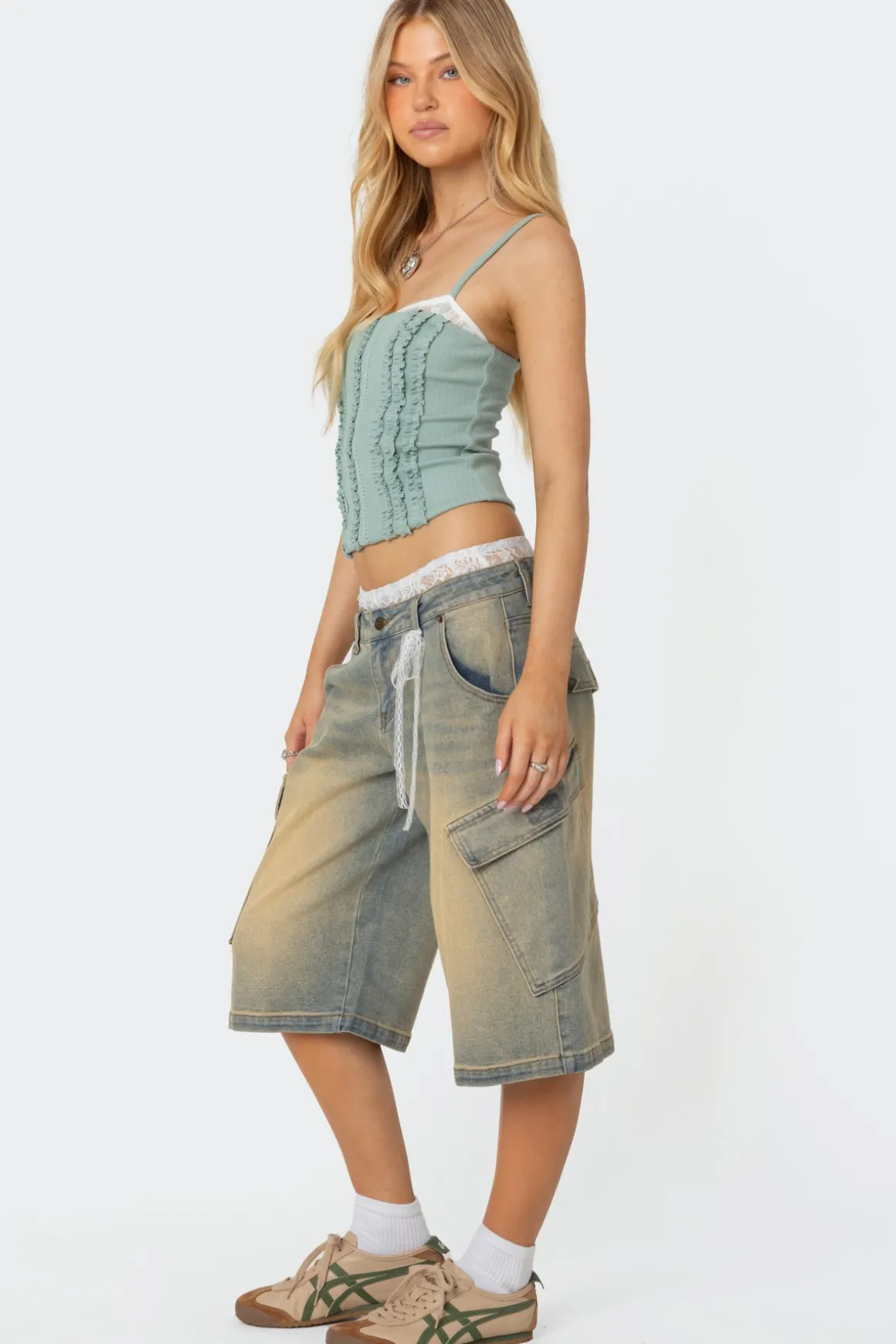 Ruffled Bra Top