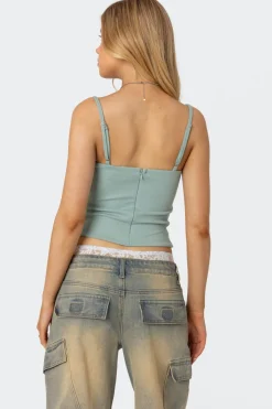 Ruffled Bra Top