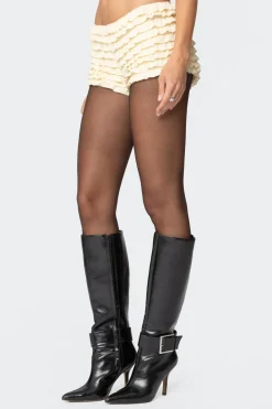 Ruffled Micro Bloomer Shorts