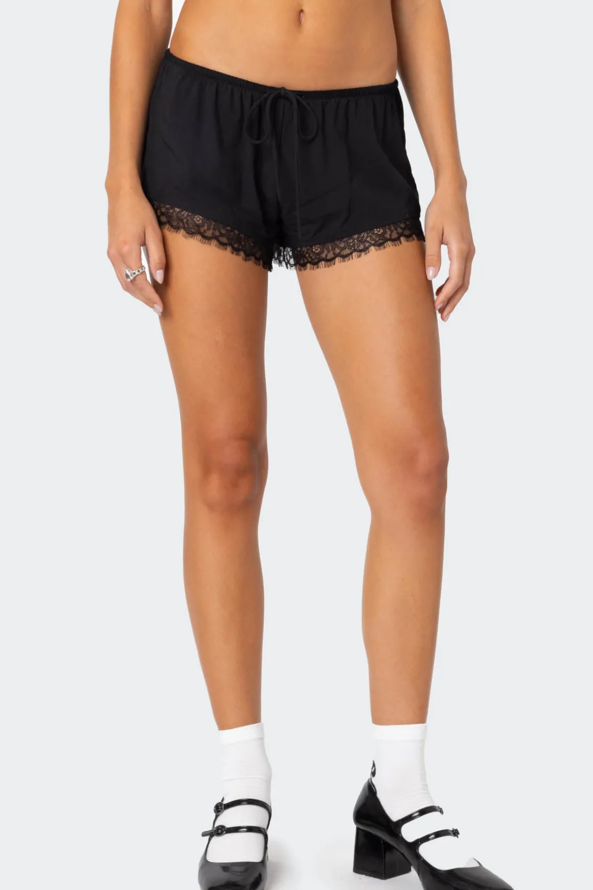 Rumi Lace Trim Shorts