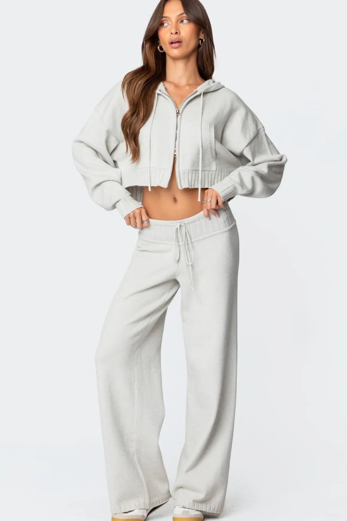 Russell Knit Hooded Cardigan
