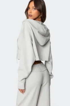 Russell Knit Hooded Cardigan